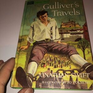 Gulliver's Travels Illustrated Hardcover - 1963 copy- collectible- a fun read